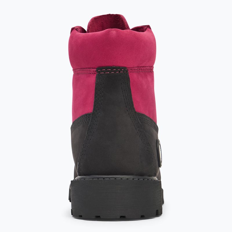Buty dziecięce Timberland Premium 6 In Lace black nubuck/dark pink 6