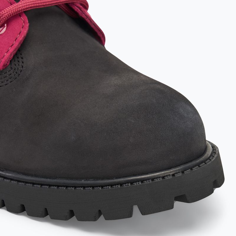 Buty dziecięce Timberland Premium 6 In Lace black nubuck/dark pink 7