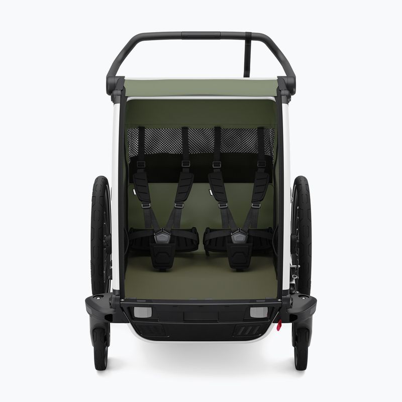 Przyczepka rowerowa Thule Chariot Lite Double vintage green 2