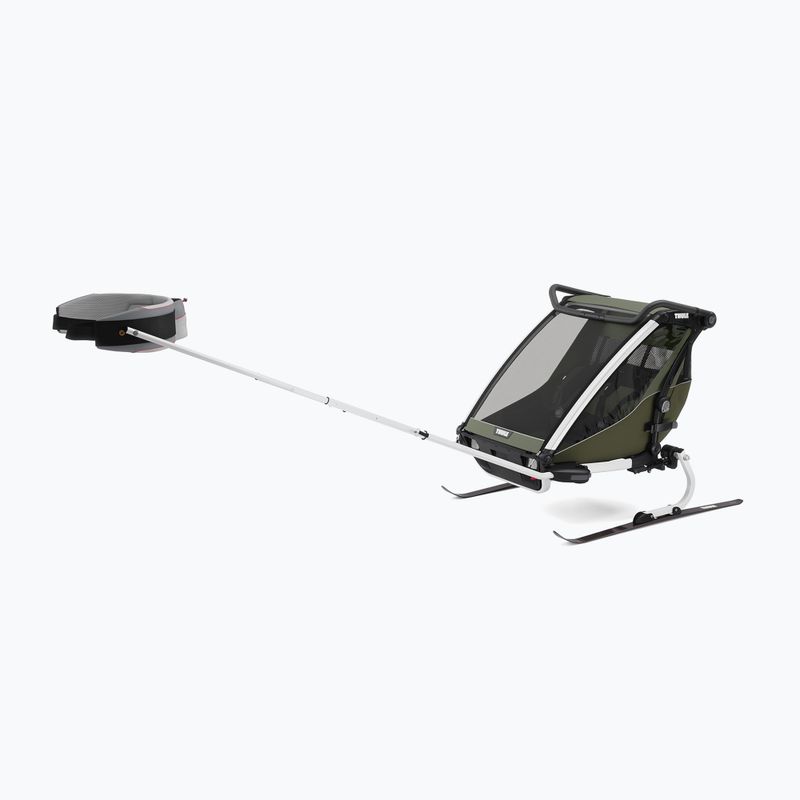 Przyczepka rowerowa Thule Chariot Lite Double vintage green 7