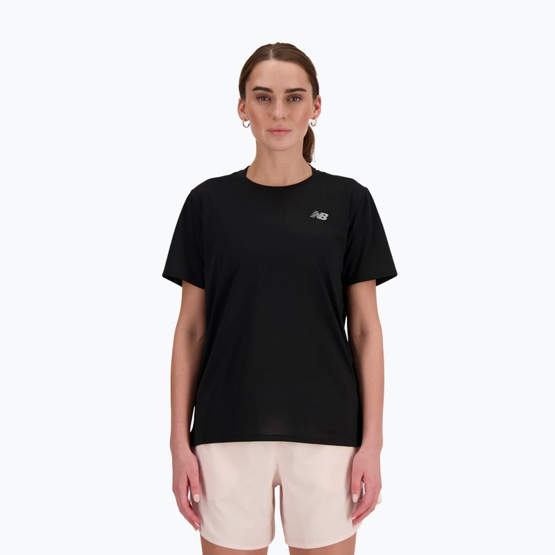 Koszulka do biegania damska New Balance Essentials black