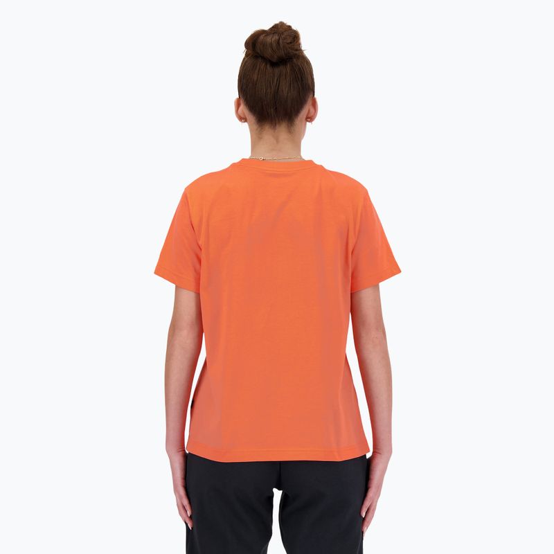 Koszulka damska New Balance Script Tee gulfred 3