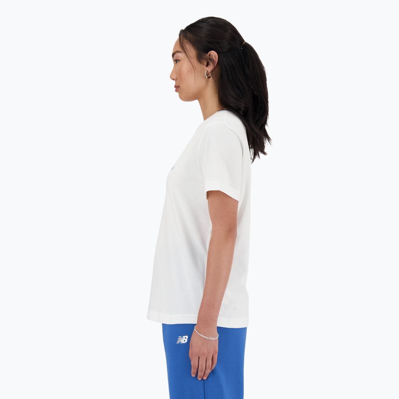 Koszulka damska New Balance Script Tee white 2