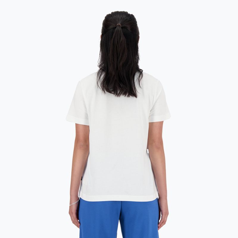 Koszulka damska New Balance Script Tee white 3