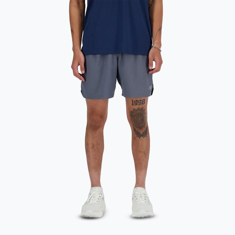 Spodenki do biegania męskie New Balance RC Seamless 7" graphite