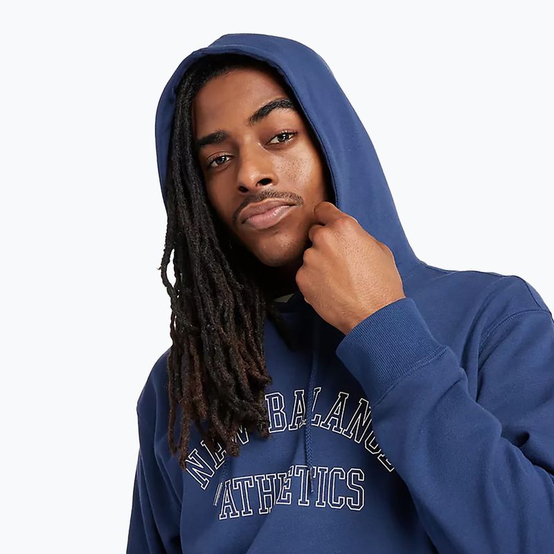Bluza męska New Balance Graphic Hoodie navy 4