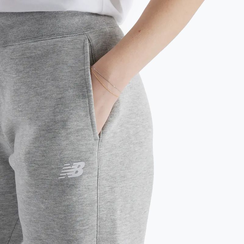 Spodnie damskie New Balance Fleece Jogger athletic grey 6