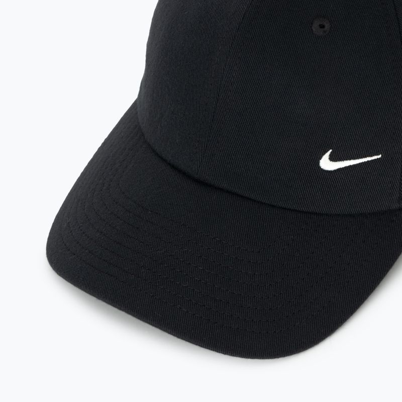 Czapka z daszkiem Nike Club Unstructured black/sail 3