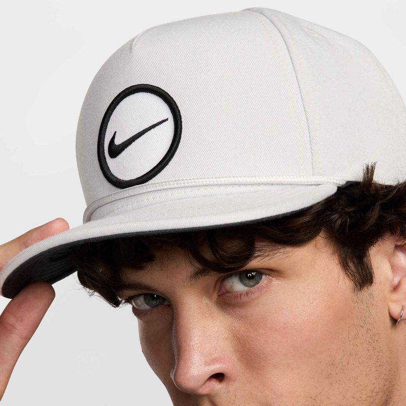 Czapka z daszkiem Nike Pro Dri-Fit Structured photon dust/anthracite/white 8