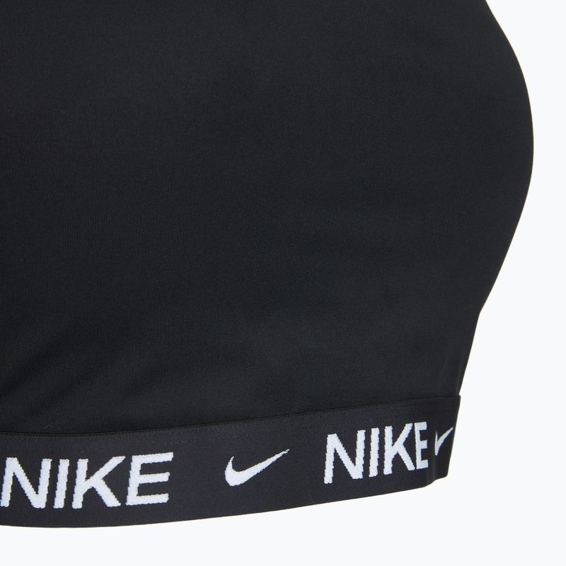 Biustonosz treningowy Nike Indy Light Support Plus Size black/black/white 9