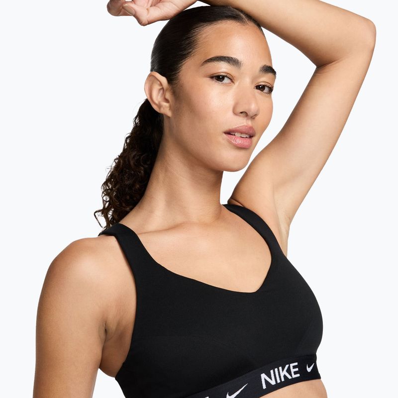 Biustonosz treningowy Nike Indy High Support black/black/white 4