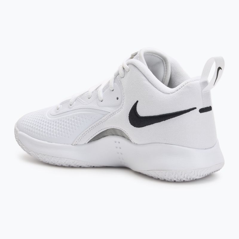 Buty do siatkówki Nike React Hyperset 2 white/white/black 3