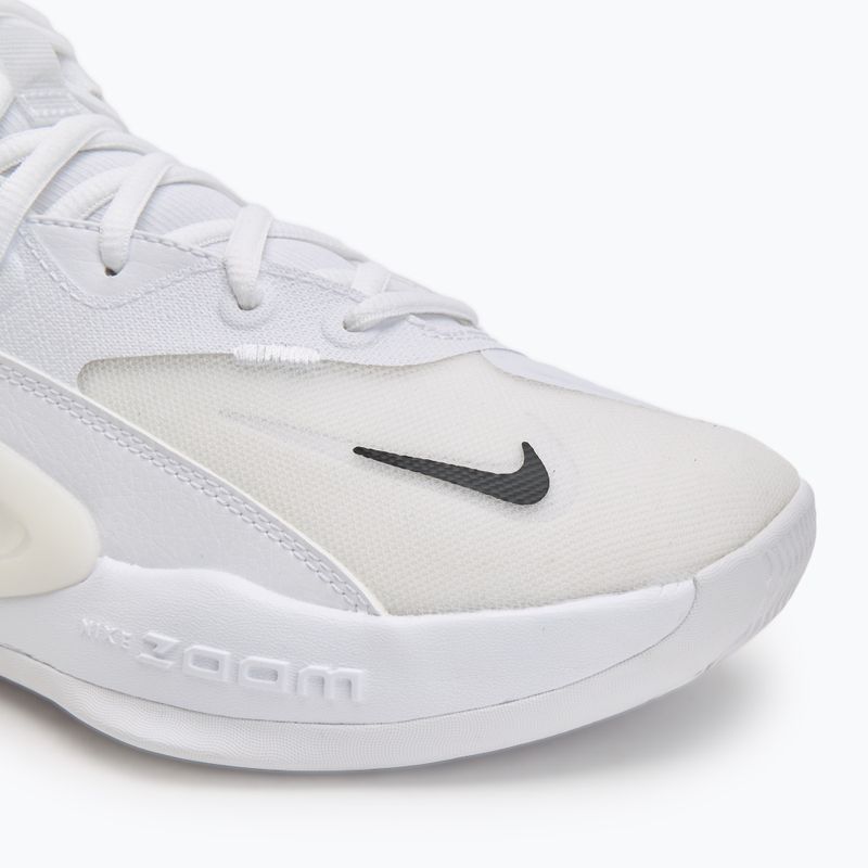 Buty do siatkówki Nike React Hyperset 2 white/white/black 7