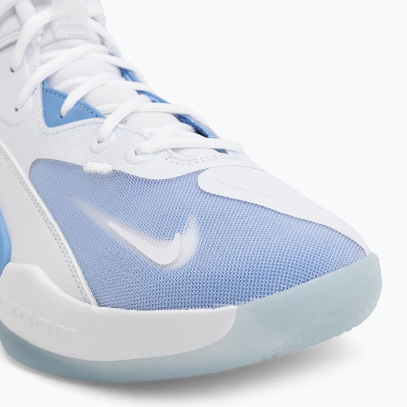Buty do siatkówki Nike React Hyperset 2 white/white/valor blue 7