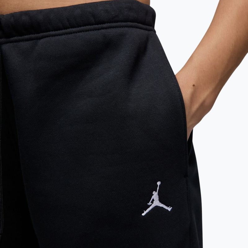 Spodnie damskie Nike Jordan Brooklyn Fleece black/white 4