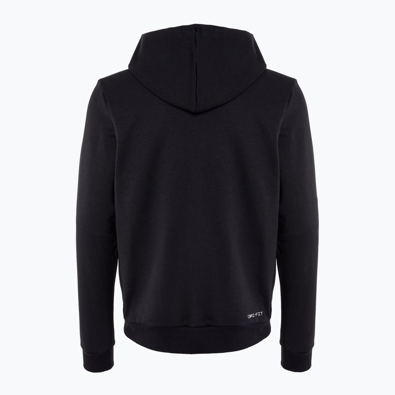 Bluza męska Nike Standard Issue Dri-Fit Full-Zip Hoodie black/pale ivory 2