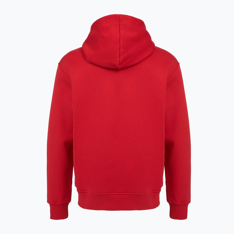 Bluza męska Jordan Brooklyn Fleece gym red/white 2