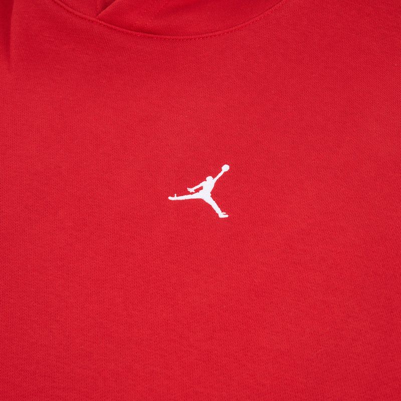Bluza męska Jordan Brooklyn Fleece gym red/white 3