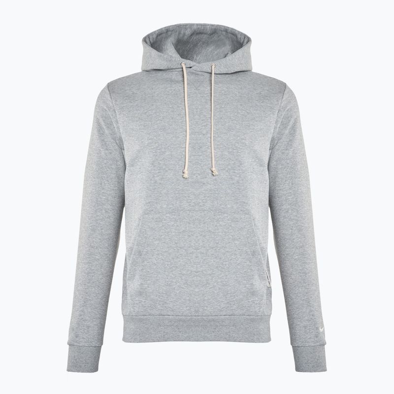 Bluza męska Nike Standard Issue Dri-Fit Hoodie dark grey heather/pale ivory