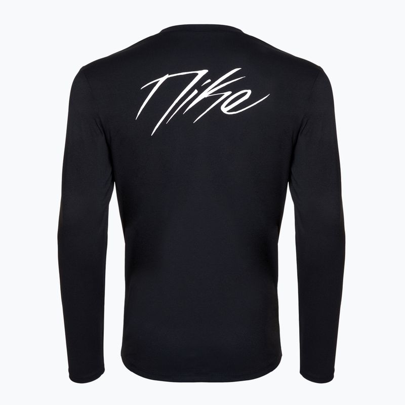 Longsleeve koszykarski męski Nike Icon Dri-Fit UV black/white 2