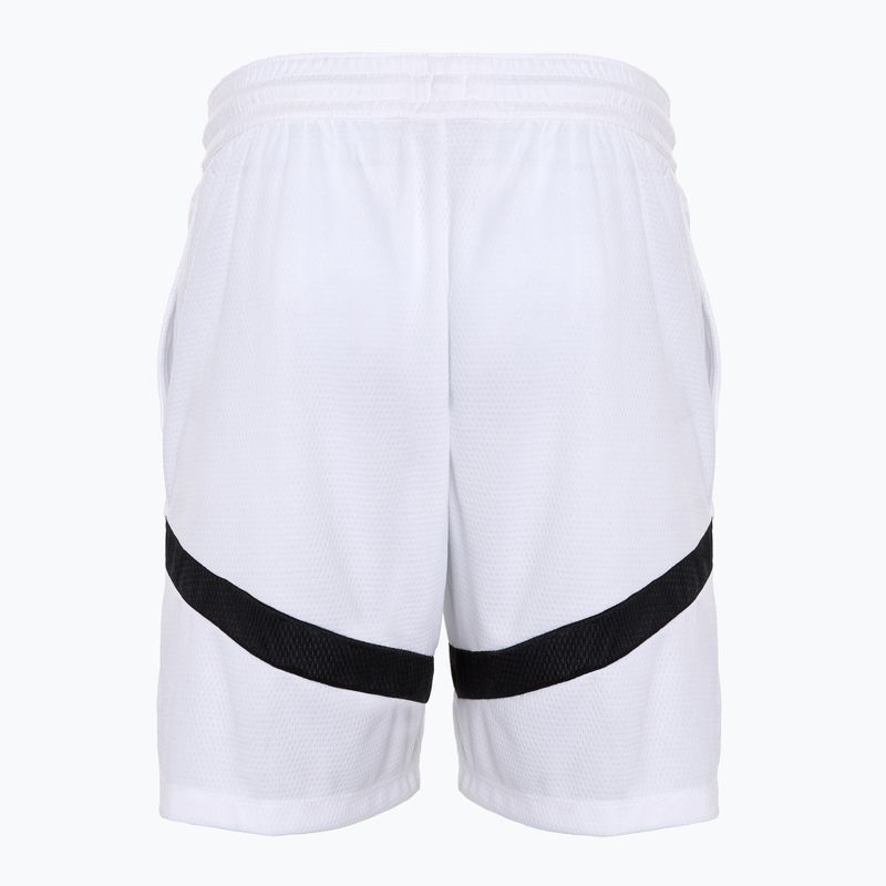 Spodenki koszykarskie męskie Nike Icon Dri-Fit 8" white/white/black/black 2