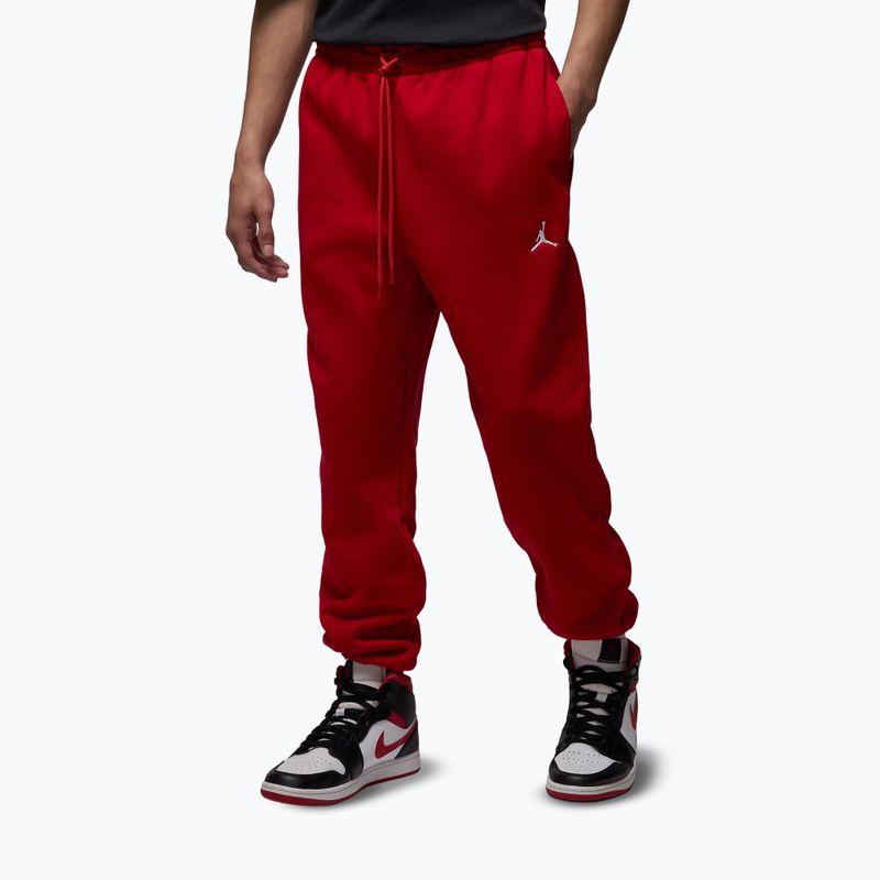 Spodnie męskie Jordan Brooklyn Fleece gym red/white
