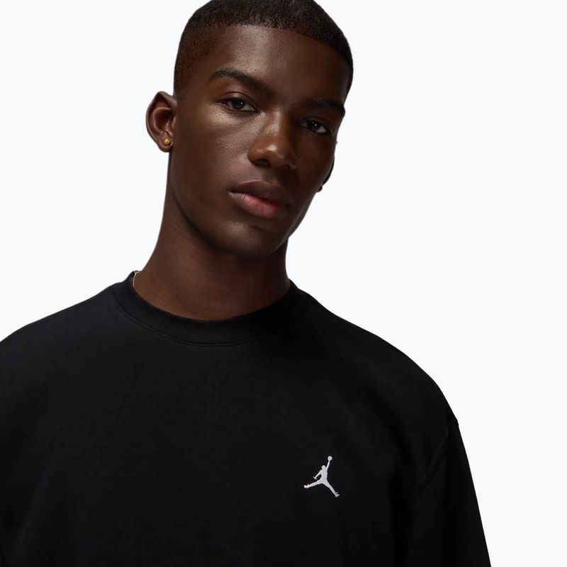 Bluza męska Jordan Brooklyn Fleece Crew black/white 4