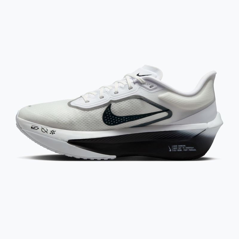 Buty do biegania męskie Nike Zoom Fly 6 white/smoke grey/metallic silver/black 9