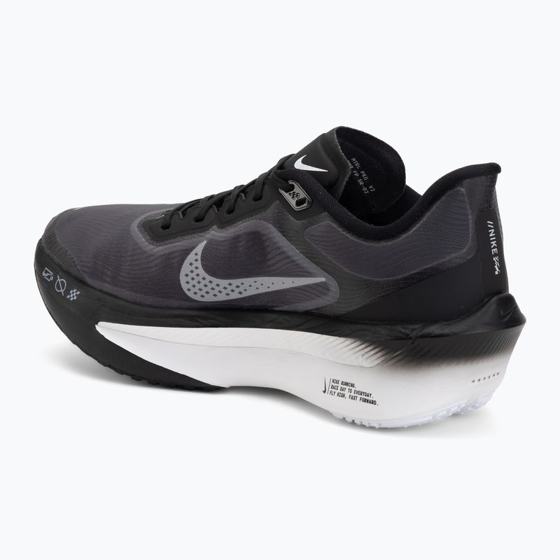 Buty do biegania męskie Nike Zoom Fly 6 black/light smoke grey/white 3