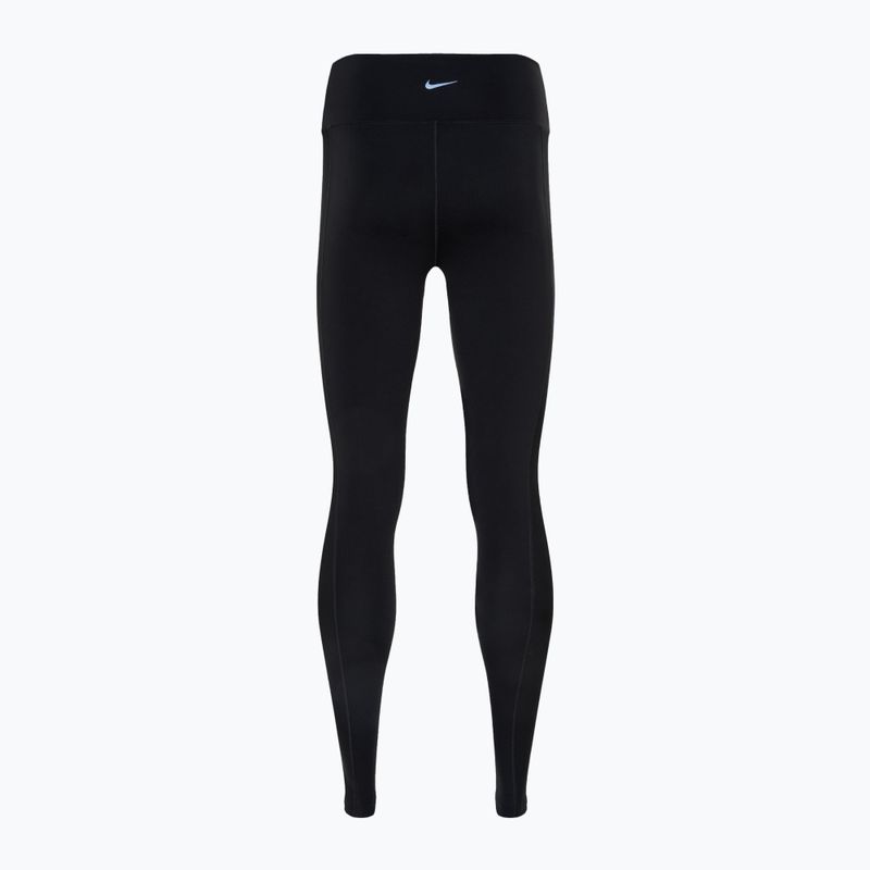 Legginsy damskie Nike One Wrap High-Waist 7/8 black/cool grey 2
