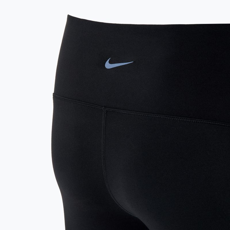 Legginsy damskie Nike One Wrap High-Waist 7/8 black/cool grey 5