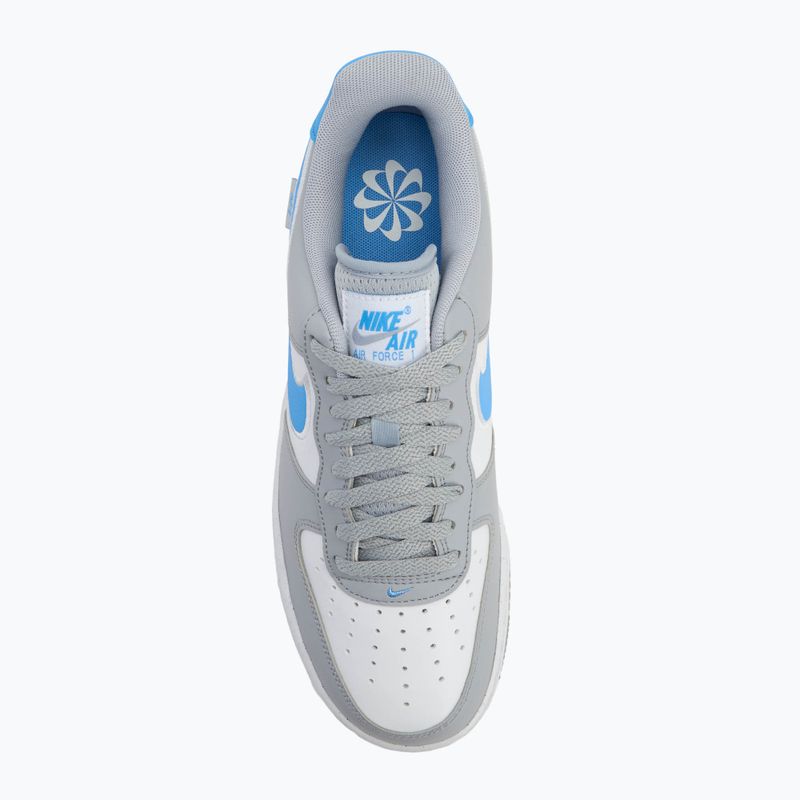 Buty męskie Nike Air Force 1 '07 Next Nature wolf grey/white/university blue 5