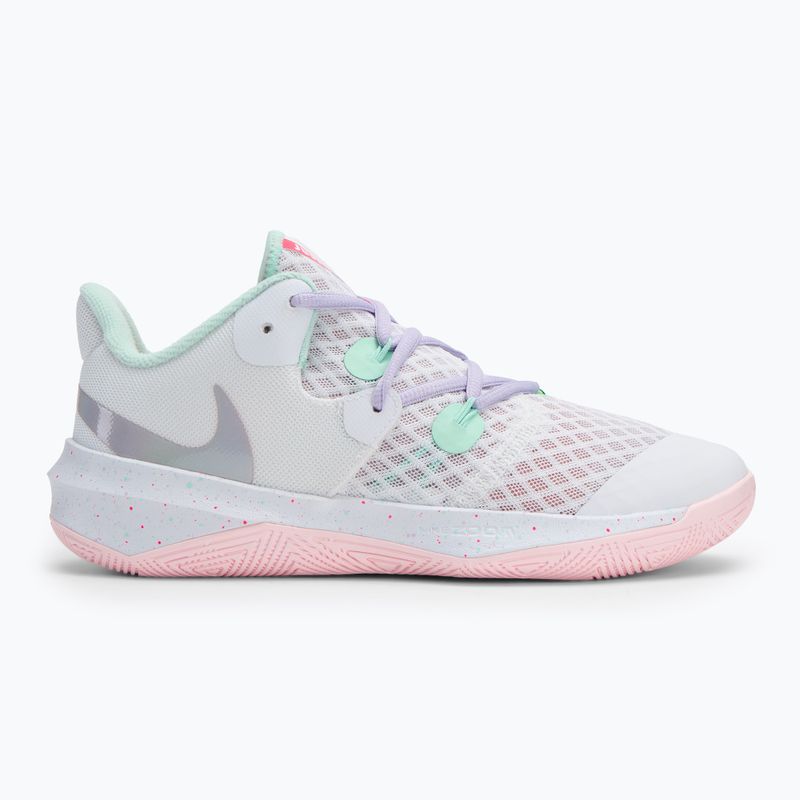 Buty do siatkówki Nike Zoom Hyperspeed Court SE white/mint foam/grey/violet mist/pink foam 2