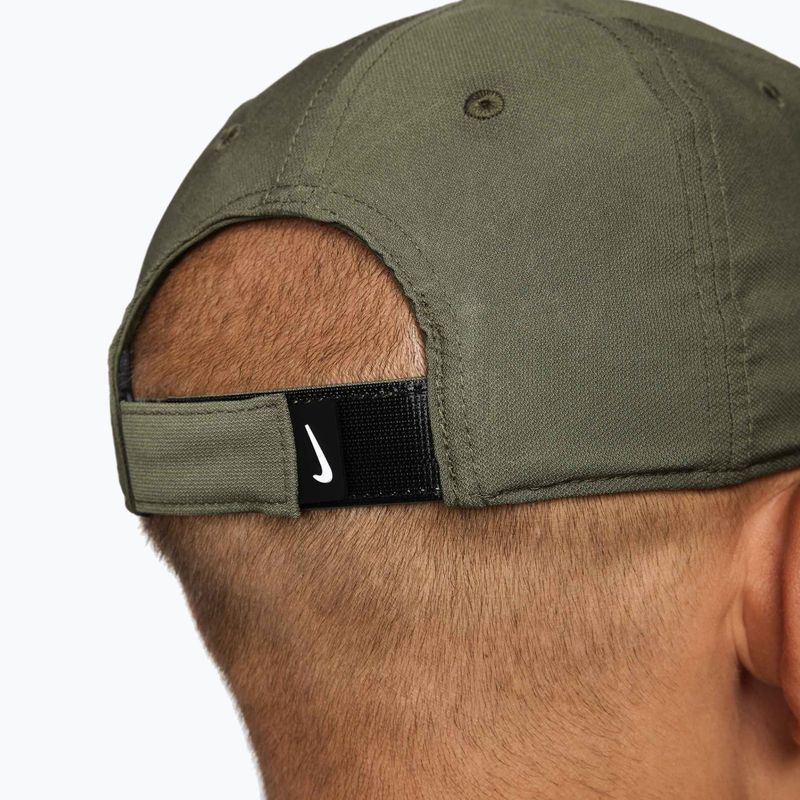 Czapka z daszkiem Nike Dri-FIT Club medium olive/white 9