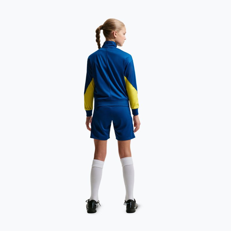 Spodenki piłkarskie dziecięce Nike FC Barcelona Strike SE Jr gym blue/opti yellow/opti yellow 4