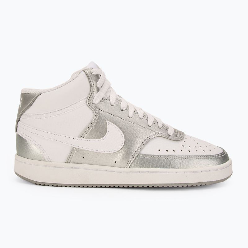 Buty damskie Nike Court Vision Mid grey/silver/white 2