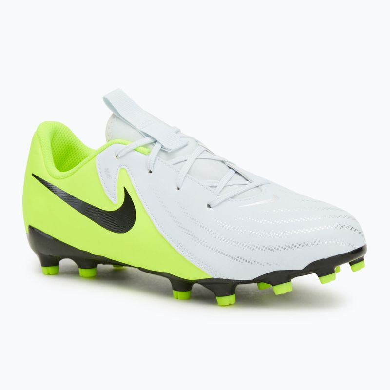 Buty piłkarskie dziecięce Nike Phantom GX 2 Academy FG/MG metallic silver/volt/black