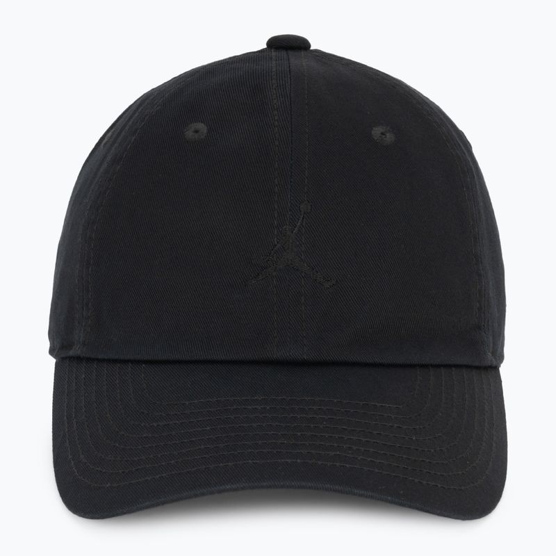 Czapka z daszkiem Jordan Club Unstructured Curved-Bill black/black 2