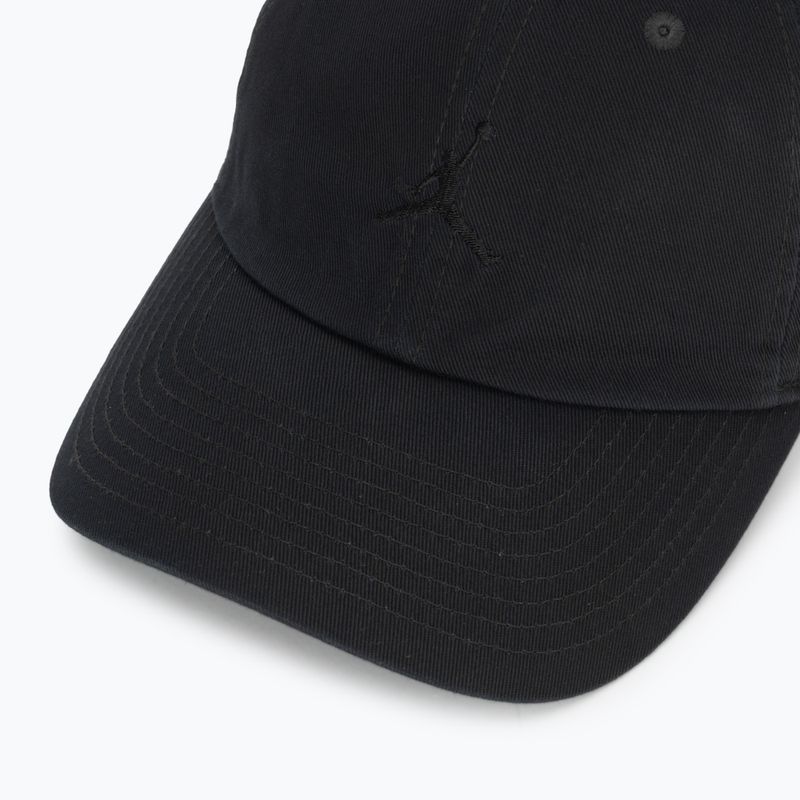 Czapka z daszkiem Jordan Club Unstructured Curved-Bill black/black 3