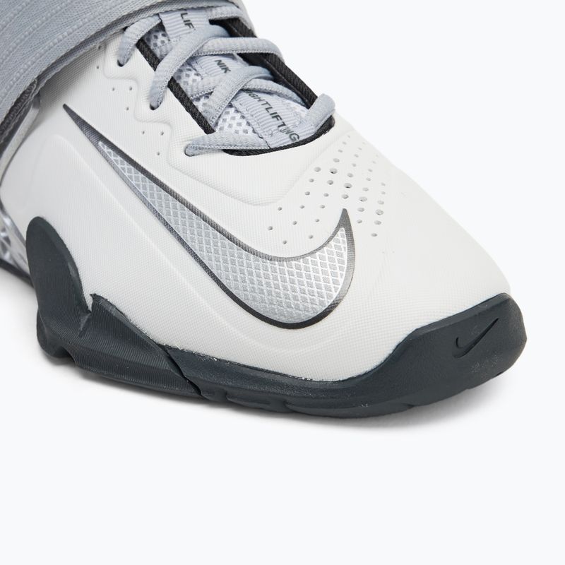 Buty do podnoszenia ciężarów Nike Savaleos SE photon dust/metallic silver/anthracite 7