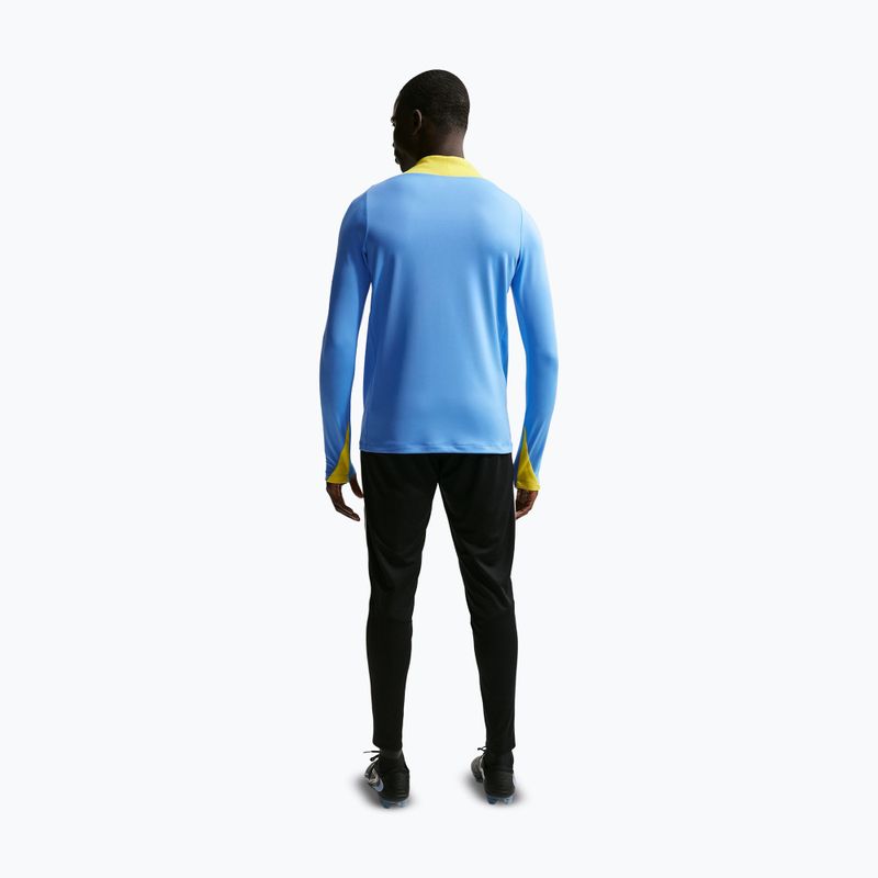 Longsleeve piłkarski męski Nike FC Barcelona Strike Fourth Knit Drill Top university blue/opti yellow 3