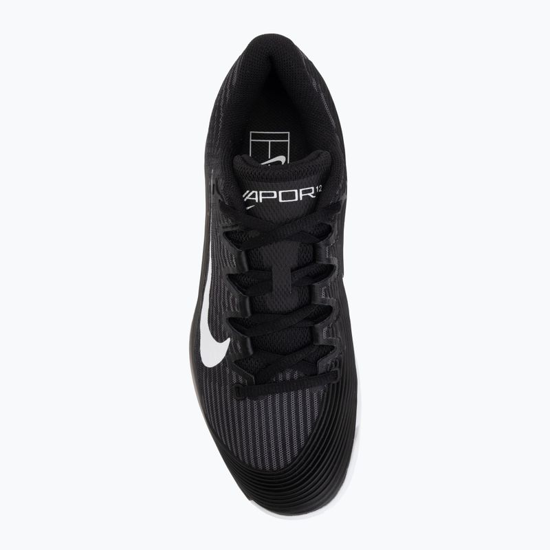Buty do tenisa damskie Nike Vapor 12 black/dark smoke grey/white 5