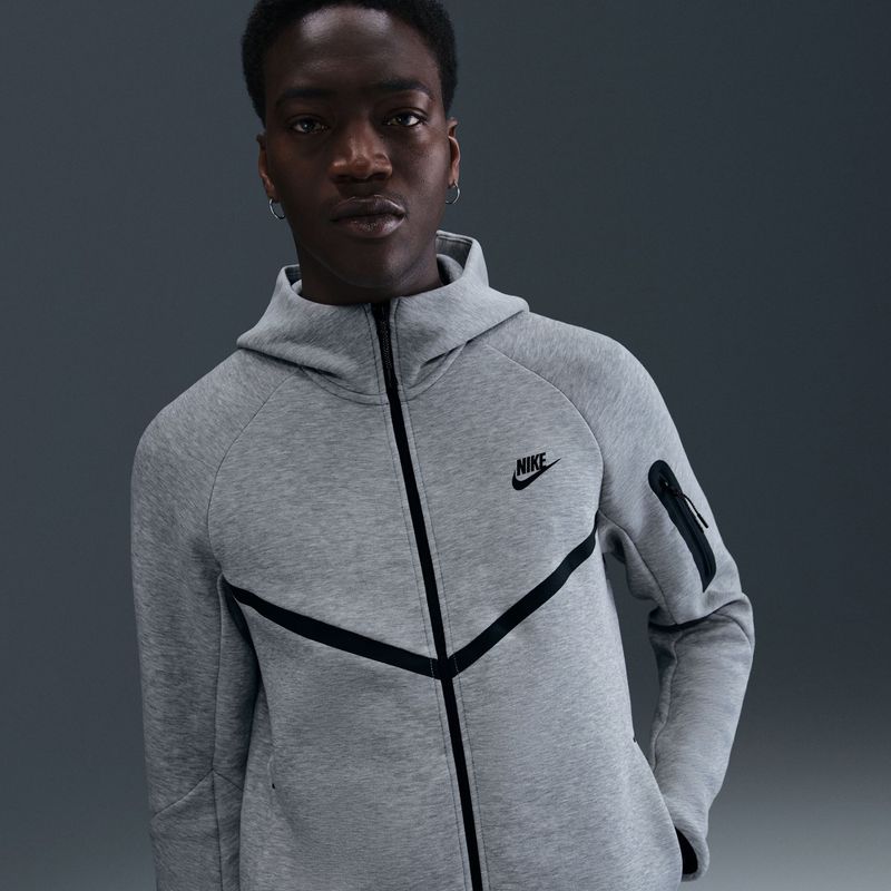 Bluza męska Nike Tech Windrunner Full Zip cave dark grey heather/black 4