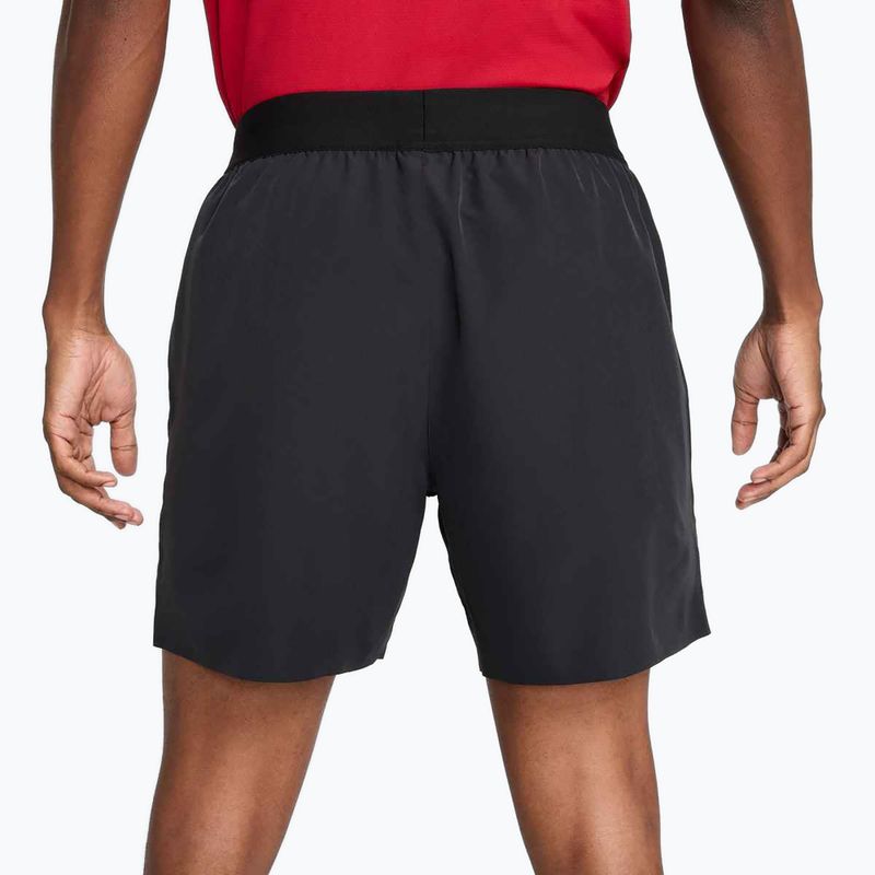 Spodenki tenisowe męskie Nike Court Dri-Fit Advantage 6" black/white 3