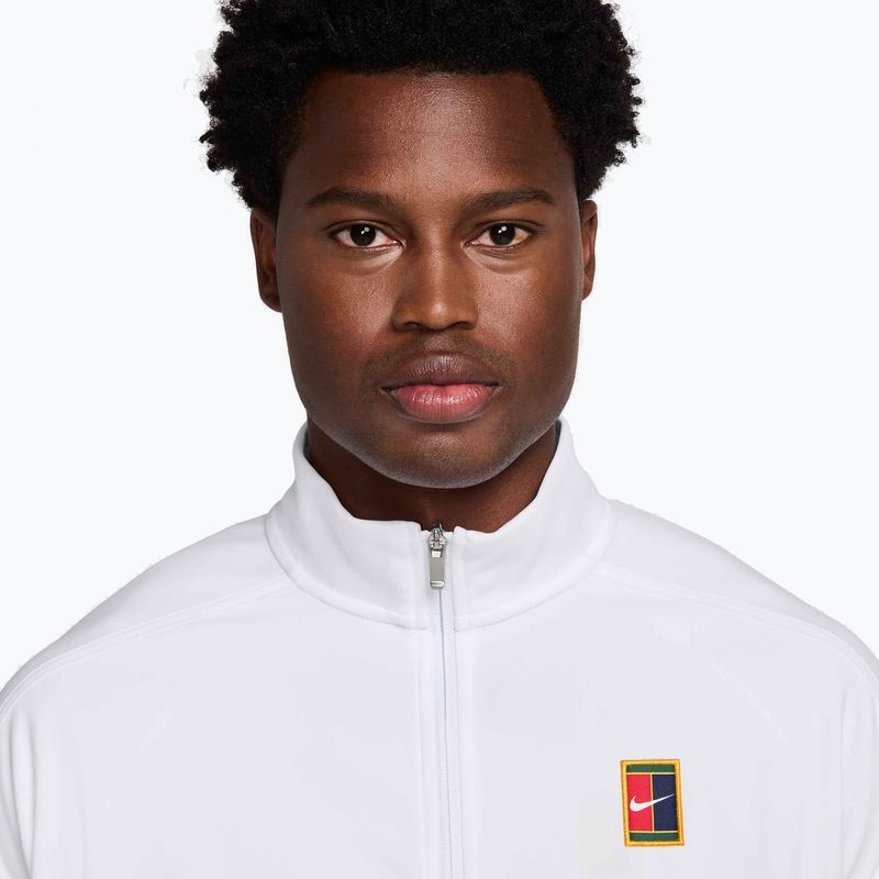 Bluza tenisowa męska Nike Court Heritage white/white 4