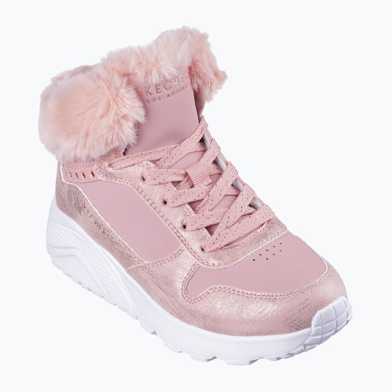 Buty dziecięce SKECHERS Uno Lite Comfurt Collar mauve 8