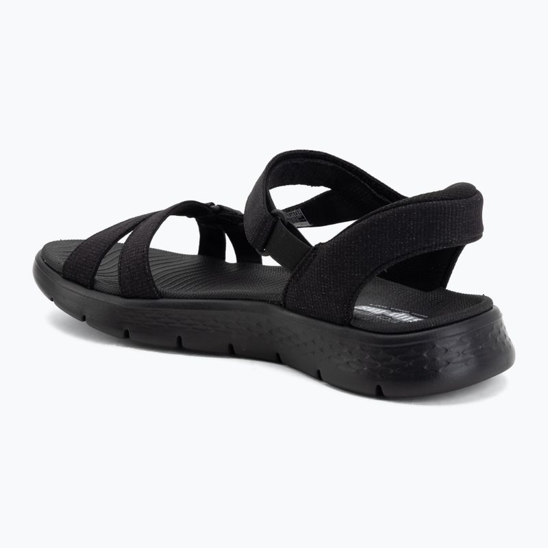 Sandały damskie SKECHERS Go Walk Flex Illuminate black 3