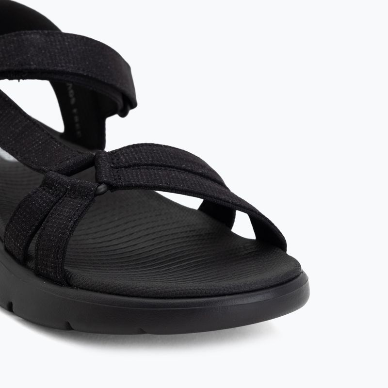 Sandały damskie SKECHERS Go Walk Flex Illuminate black 7