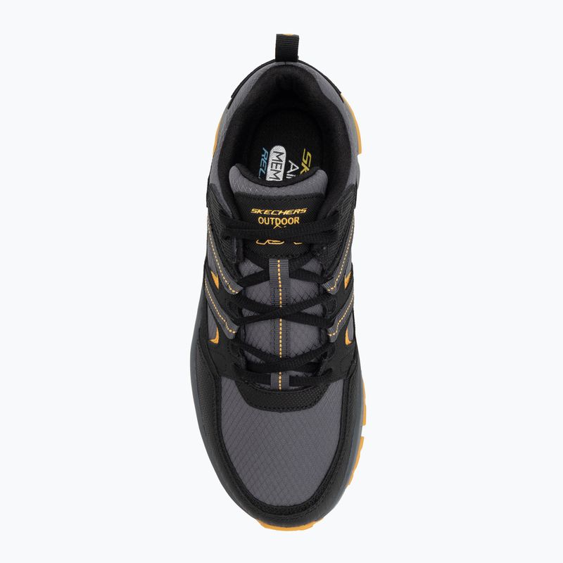 Buty męskie SKECHERS D'Lux Journey black/yellow 5