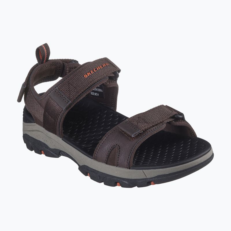 Sandały męskie SKECHERS Tresmen Ryer chocolate 8